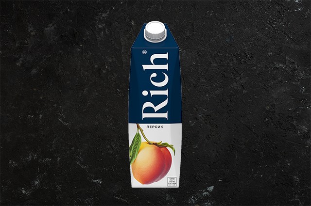 Сок Rich Персиковый 1 л Сок Rich Персиковый 1 л