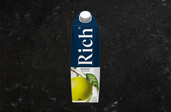Сок Rich Яблочный пакет. 1 л