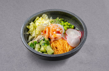 Боул с креветками