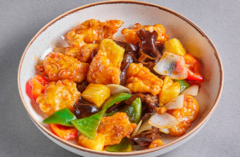 Свинина с апельсинами в карамельном соусе