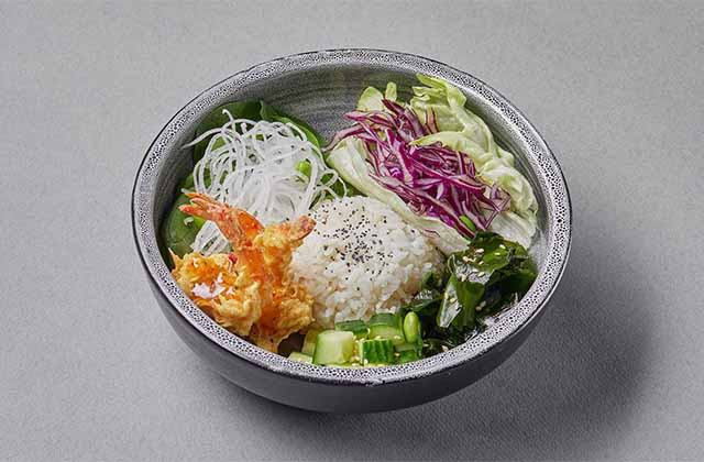 Боул с креветками подарок  ИВИ