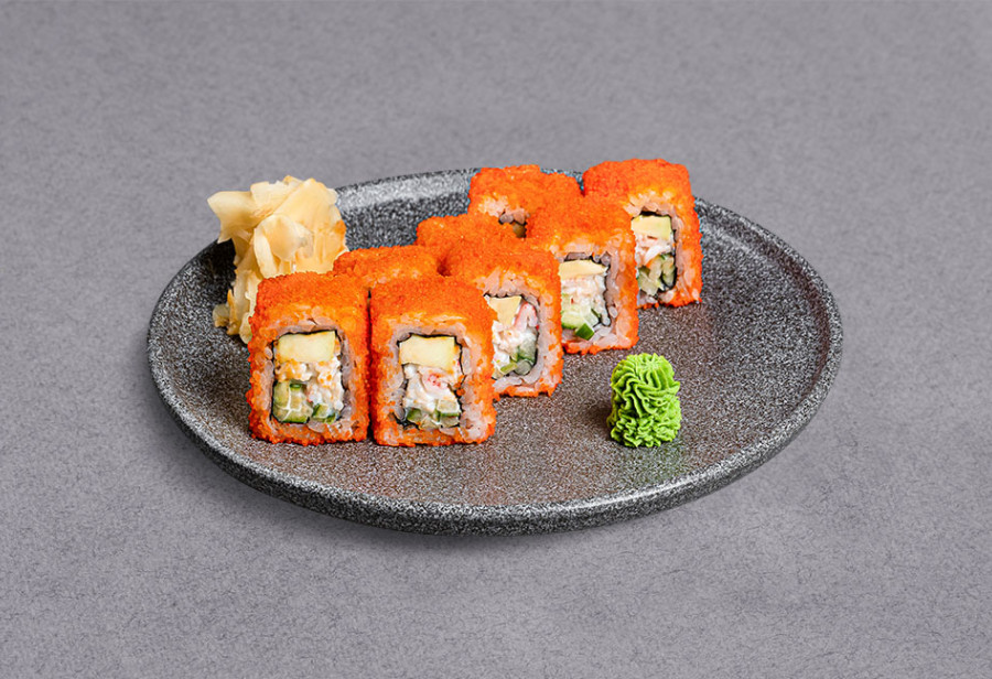 Калифорния со снежным крабом 8 шт.