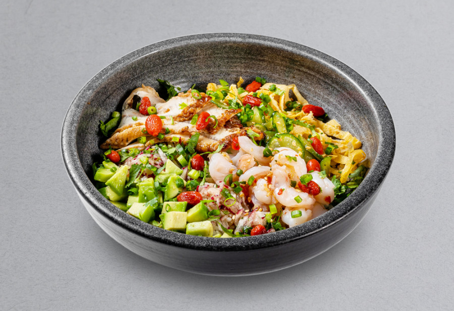 Боул с морепродуктами