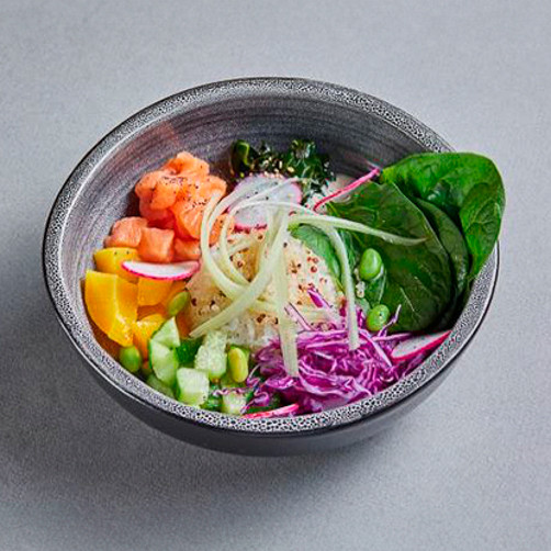 Поке с лососем Поке с лососем